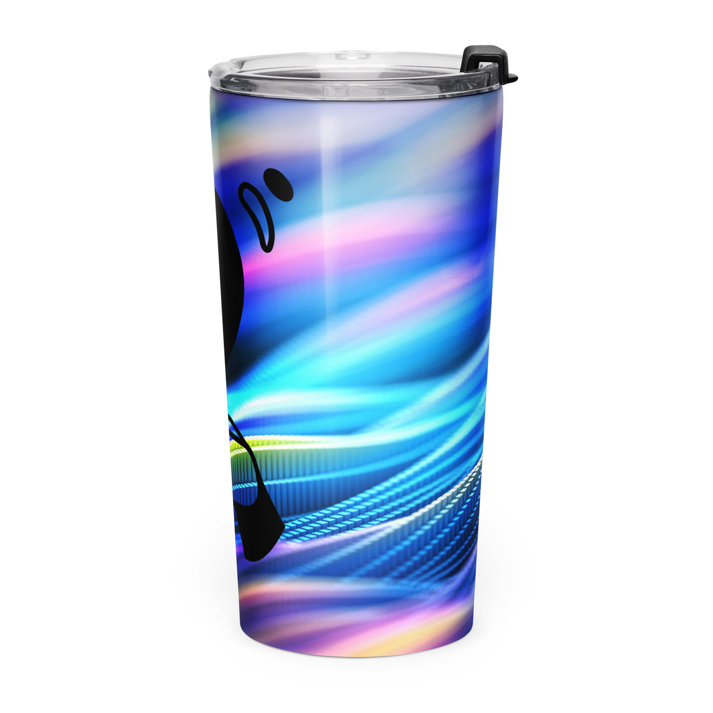 Tapered stainless steel tumbler