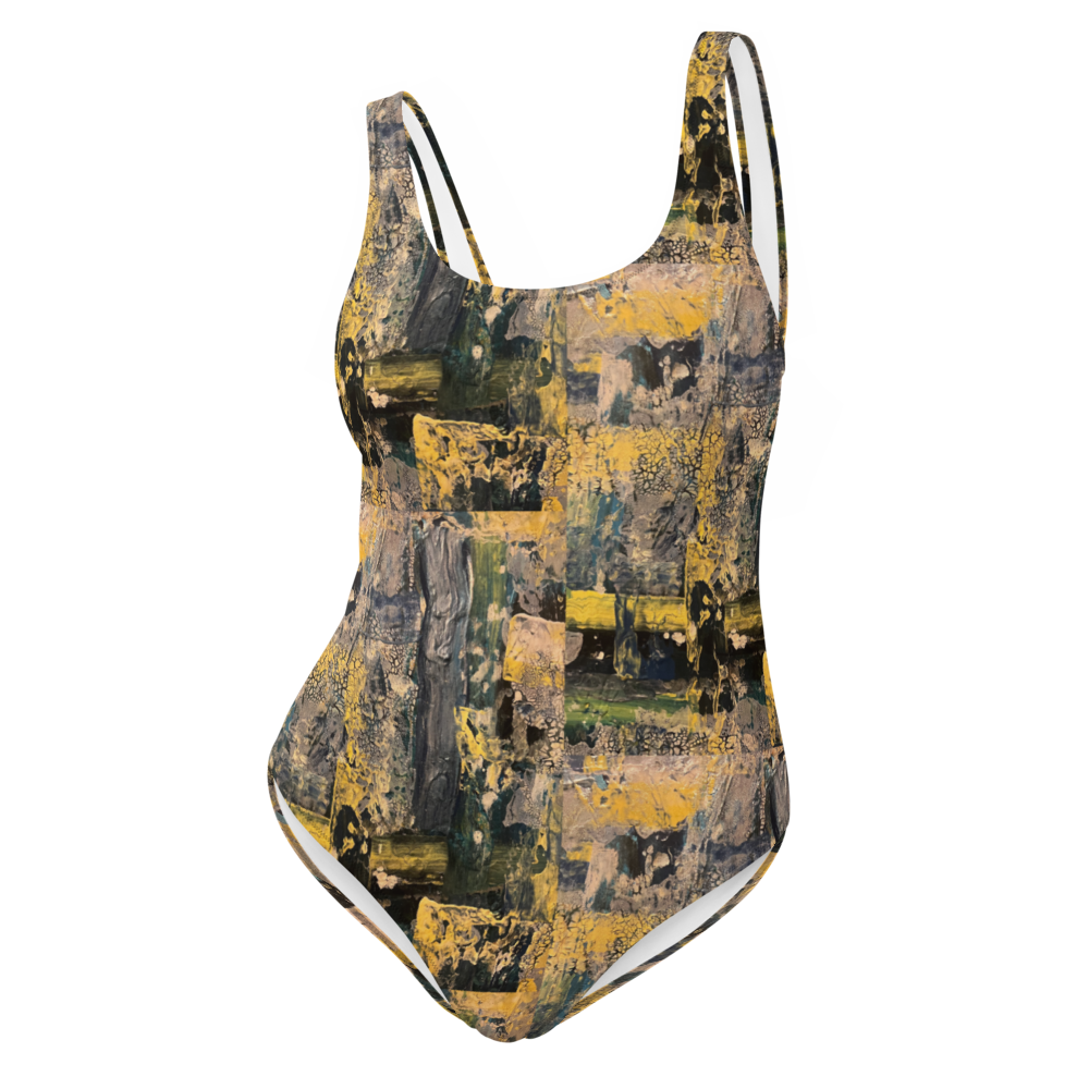 One-Piece Swimsuit “Fragments of Renewal”