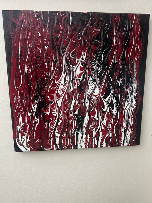 Original Artwork  “Burning Silence”