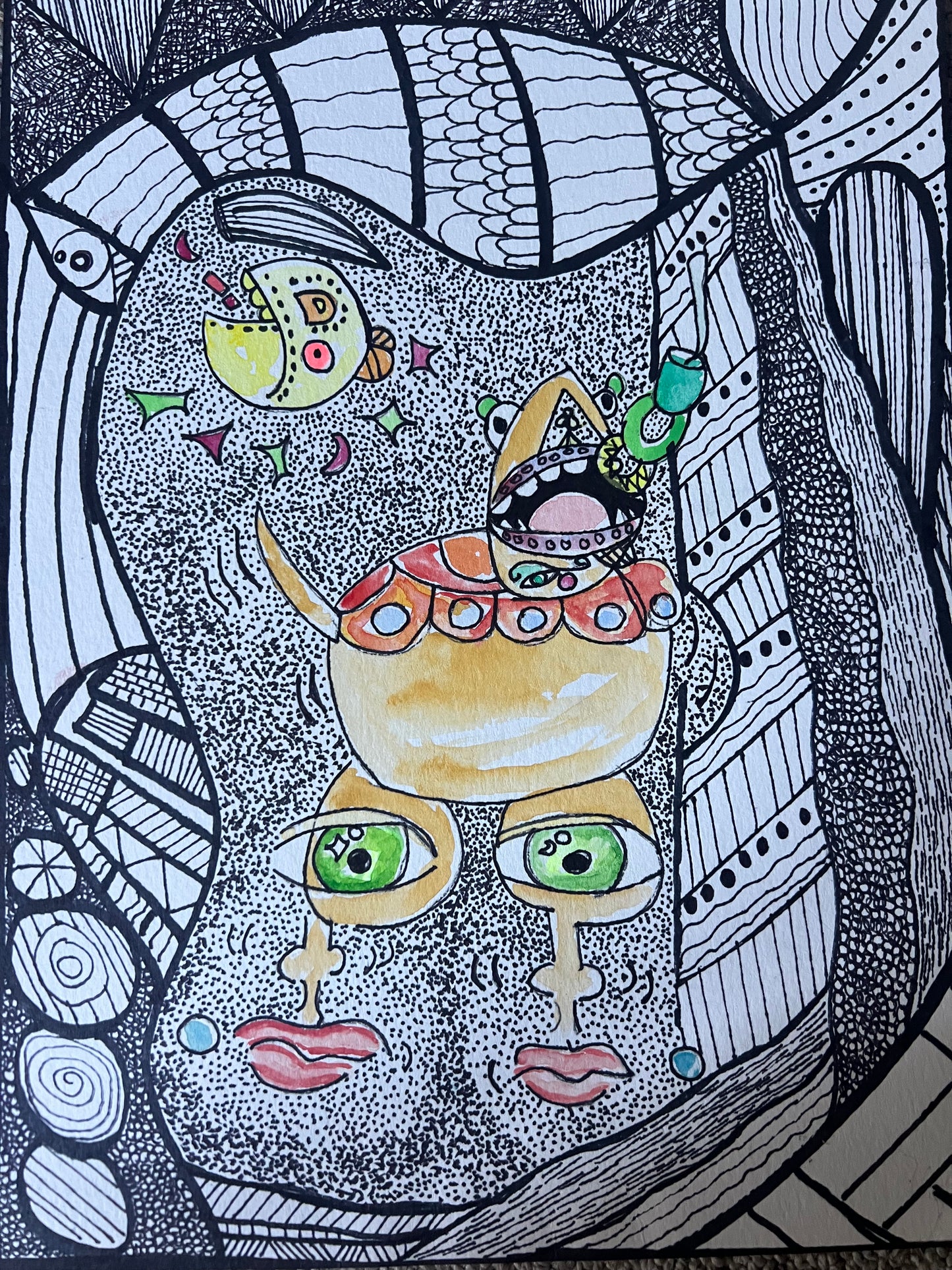 Original Art work  “Celestial Carnival”