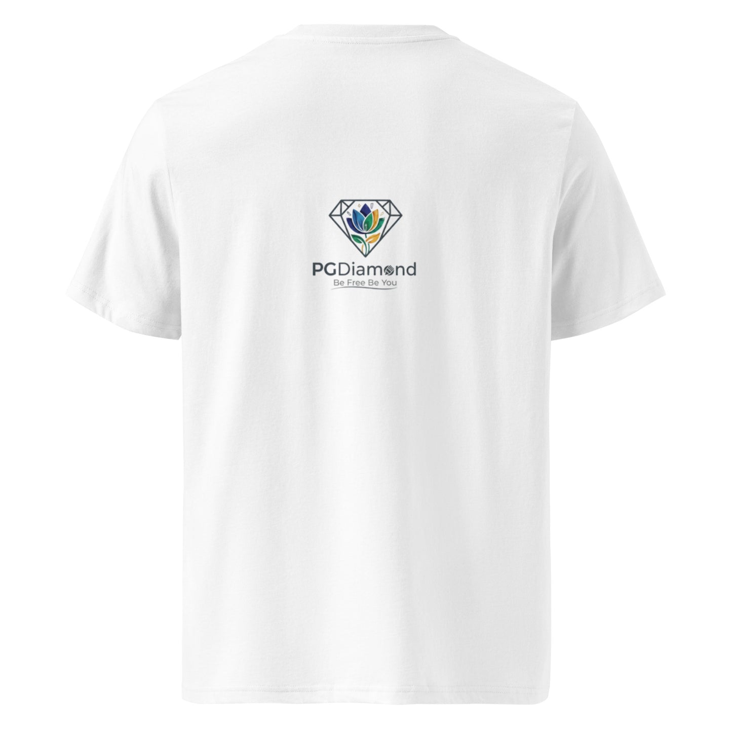 Unisex organic ribbed neck t-shirt